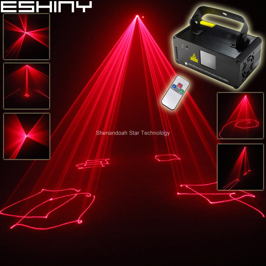 red laser light show