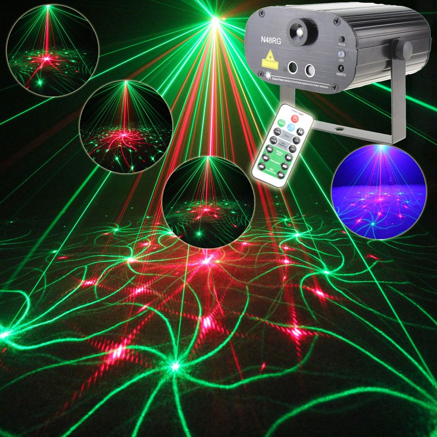led laser light show