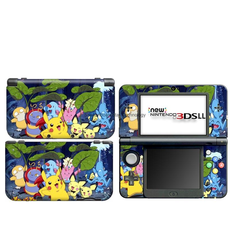 Pikachu Pokemon Decal Skin Sticker Case Cover For Nintendo New 3ds Xl Ll Nl54 Ebay